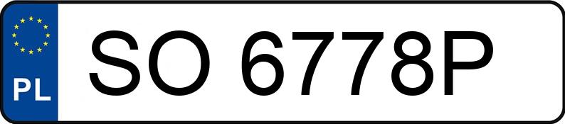 Numer rejestracyjny SO 6778P posiada CHEVROLET AVEO - SO6778P