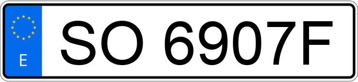 Numer rejestracyjny SO6907F posiada CITROEN SAXO Numer rejestracyjny SO6907F posiada CITROEN SAXO