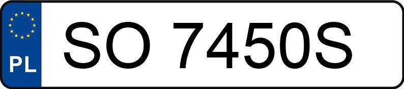 Numer rejestracyjny SO 7450S posiada KIA Cee d 1.4 MR`07 E4 Cee d 1.4 MR`07 E4 - SO7450S