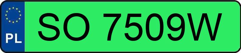 Numer rejestracyjny SO 7509W posiada VOLKSWAGEN ID.5 PRO 150 KW - SO7509W Numer rejestracyjny SO 7509W posiada VOLKSWAGEN ID.5 PRO 150 KW - SO7509W