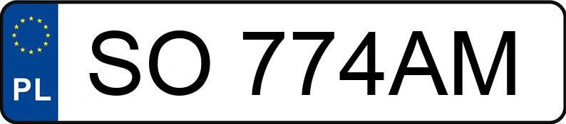 Numer rejestracyjny SO 774AM posiada CITROEN Jumpy 2.0 BlueHDi MR`24 E6 3.1t M - SO774AM