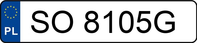 Numer rejestracyjny SO 8105G posiada FORD FOCUS - SO8105G Numer rejestracyjny SO 8105G posiada FORD FOCUS - SO8105G