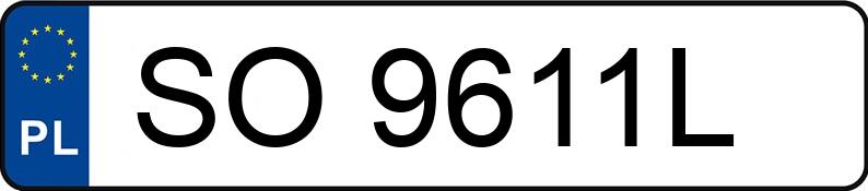 Numer rejestracyjny SO 9611L posiada VOLKSWAGEN BORA - SO9611L