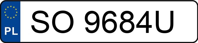 Numer rejestracyjny SO 9684U posiada PEUGEOT 2008 MR`13 E5 Access - SO9684U