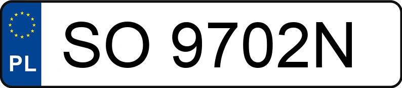 Numer rejestracyjny SO 9702N posiada BMW 320i Kat. MR`98 E46 320i Kat. MR`98 E46 - SO9702N