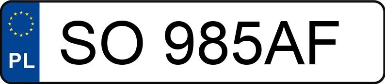 Numer rejestracyjny SO 985AF posiada NISSAN Juke MR`14 E6 Nismo RS DIG-T 4WD Xtronic CVT - SO985AF