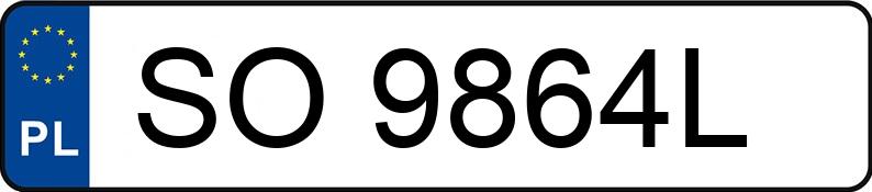 Numer rejestracyjny SO 9864L posiada FIAT Stilo 1.9 JTDM-jet MR`05 E3 192 Active - SO9864L