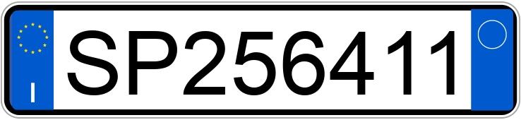 Numer rejestracyjny SP256411 posiada VOLKSWAGEN Golf 2a serie Numer rejestracyjny SP256411 posiada VOLKSWAGEN Golf 2a serie