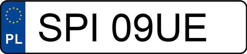 Registreringsnummeret SPI 09UE har OPEL Vectra C 2.2 DTI MR`02 E3 Elegance - SPI09UE