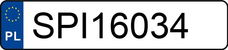 Numer rejestracyjny SPI 16034 posiada AUDI S3 - SPI16034