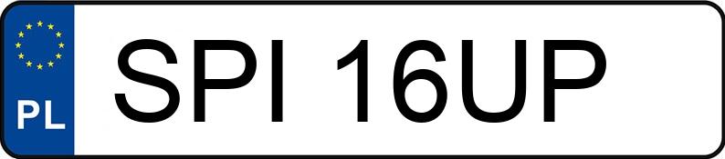 Numer rejestracyjny SPI 16UP posiada RENAULT CLIO - SPI16UP Numer rejestracyjny SPI 16UP posiada RENAULT CLIO - SPI16UP