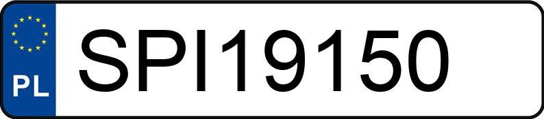 Numer rejestracyjny SPI 19150 posiada DAIMLERCHRYSLER A 160 - SPI19150
