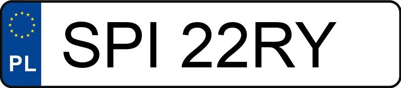 Numer rejestracyjny SPI 22RY posiada AUDI A3 - SPI22RY Numer rejestracyjny SPI 22RY posiada AUDI A3 - SPI22RY