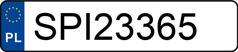Numer rejestracyjny SPI 23365 posiada PEUGEOT 108 MR`18 E6 Collection - SPI23365 Numer rejestracyjny SPI 23365 posiada PEUGEOT 108 MR`18 E6 Collection - SPI23365