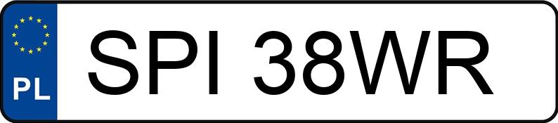 Il numero di registrazione SPI 38WR ha BMW 730 Diesel MR`02 E3 E65/E66 Aut. - SPI38WR