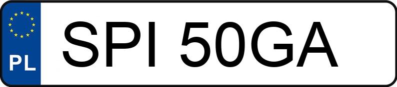 Numer rejestracyjny SPI 50GA posiada AUDI A4 1.9 TDi Kat. MR`99 B5 A4 1.9 TDi Kat. MR`99 B5 - SPI50GA