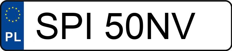 Numer rejestracyjny SPI 50NV posiada OPEL Astra III 1.9 CDTI MR`04 E4 Astra III 1.9 CDTI MR`04 E4 - SPI50NV