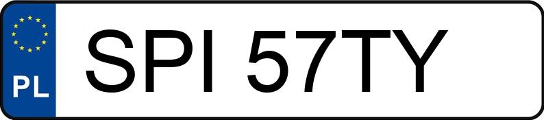 Numer rejestracyjny SPI 57TY posiada VOLKSWAGEN TOURAN - SPI57TY