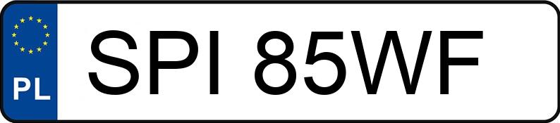 Numer rejestracyjny SPI 85WF posiada RENAULT Clio III 1.5 dCi MR`05 E4 Authentique - SPI85WF