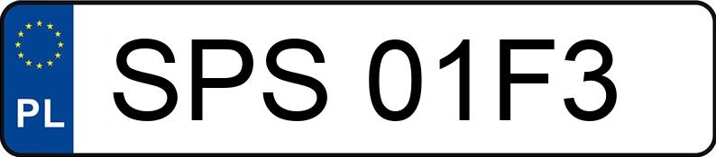 Numer rejestracyjny SPS 01F3 posiada VOLKSWAGEN GOLF 1.9 SDI - SPS01F3