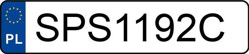 Il numero di registrazione SPS 1192C ha HYUNDAI Tucson 1.6 GDI MR`15 E6 Tour de Pologne MR 16 - SPS1192C