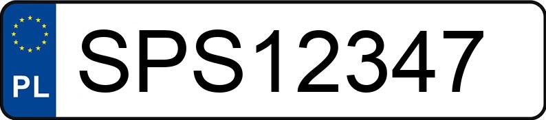 Numer rejestracyjny SPS 12347 posiada SKODA Fabia 1.9 TDI MR`05 E4 Elegance - SPS12347