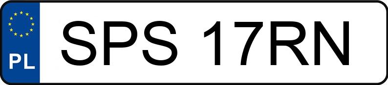 Numer rejestracyjny SPS 17RN posiada BMW 520i 24V Kat. E34 520i 24V Kat. E34 - SPS17RN