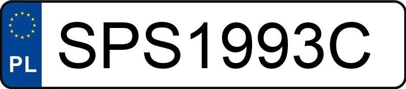 Numer rejestracyjny SPS 1993C posiada PORSCHE MACAN - SPS1993C