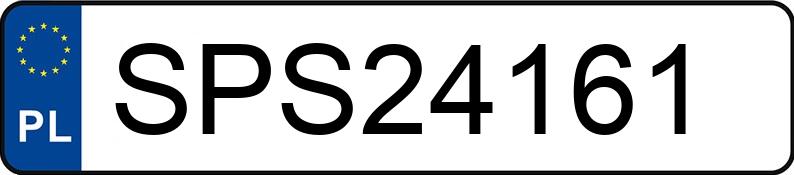 Numer rejestracyjny SPS 24161 posiada VOLKSWAGEN PASSAT 1.9 TDI - SPS24161