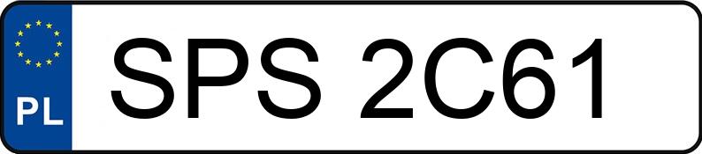 Numer rejestracyjny SPS 2C61 posiada VOLKSWAGEN Golf III 1.4i Kat. MR`91 GL - SPS2C61