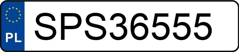 Numer rejestracyjny SPS 36555 posiada VOLKSWAGEN GOLF - SPS36555