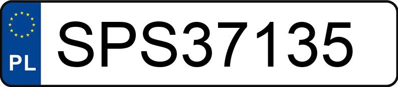 Numer rejestracyjny SPS 37135 posiada BMW 318 D 390L/VC11/01 - SPS37135