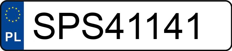 Numer rejestracyjny SPS 41141 posiada OPEL CORSA - SPS41141 Numer rejestracyjny SPS 41141 posiada OPEL CORSA - SPS41141