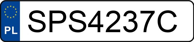 Numer rejestracyjny SPS 4237C posiada VOLKSWAGEN Golf IV 1.4 MR`97 Trendline - SPS4237C