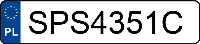 Numer rejestracyjny SPS 4351C posiada SKODA FABIA VAN PJ2/VGP - SPS4351C Numer rejestracyjny SPS 4351C posiada SKODA FABIA VAN PJ2/VGP - SPS4351C