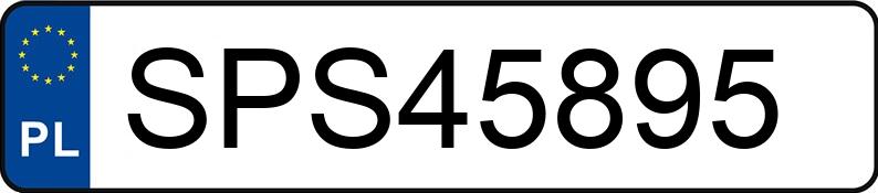 Numer rejestracyjny SPS 45895 posiada RENAULT TRAFIC 1.9 DCI - SPS45895