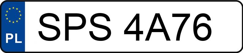 Numer rejestracyjny SPS 4A76 posiada FSM 126p FL 650 - SPS4A76
