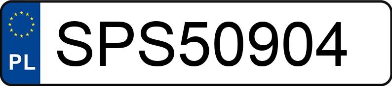 Die Registrierungsnummer SPS 50904 hat RENAULT/PONY AUTO MASTER - SPS50904