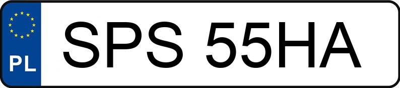 Numer rejestracyjny SPS 55HA posiada LEXUS LS 400 F2 LS 400 F2 - SPS55HA