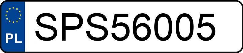 Numer rejestracyjny SPS 56005 posiada AUDI A4 Avant 1.9 TDi Kat. MR`00 E3 8E A4 Avant 1.9 TDi Kat. MR`00 E3 8E - SPS56005