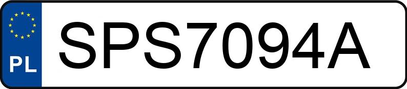 Numer rejestracyjny SPS 7094A posiada OPEL ASTRA GTC - SPS7094A