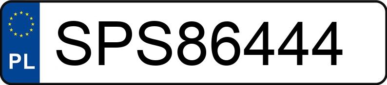 Numer rejestracyjny SPS 86444 posiada VOLKSWAGEN Golf V 1.4 MR`03 E4 Trendline - SPS86444