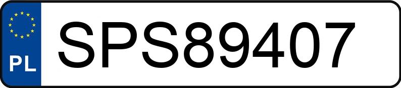 Numer rejestracyjny SPS 89407 posiada AUDI A3 - SPS89407 Numer rejestracyjny SPS 89407 posiada AUDI A3 - SPS89407