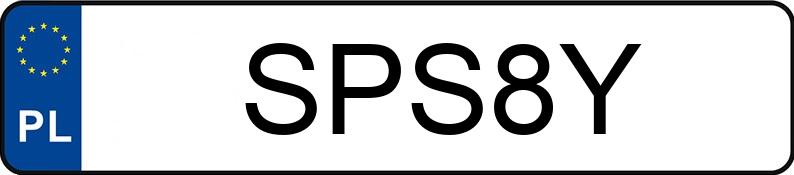 Numer rejestracyjny SPS 8Y posiada FIAT 850 SPIDER - SPS8Y