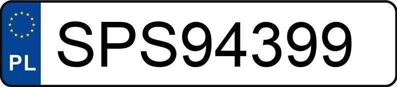 Numer rejestracyjny SPS 94399 posiada PEUGEOT 207 - SPS94399