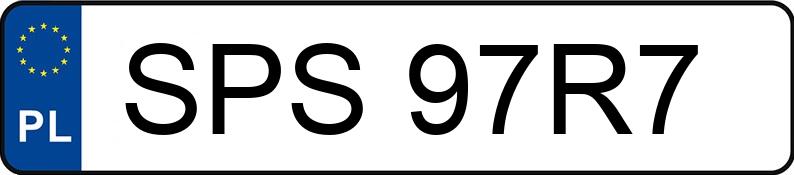 Numer rejestracyjny SPS 97R7 posiada HONDA Accord 2.4i MR`03 E3 - SPS97R7