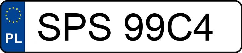 Numer rejestracyjny SPS 99C4 posiada VOLVO FLM 290 E5 16.0t FLM 290 - SPS99C4