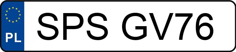 Numer rejestracyjny SPS GV76 posiada SANOK D-47A - SPSGV76