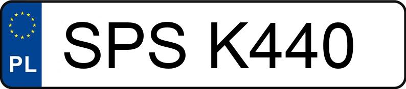 Numer rejestracyjny SPS K440 posiada FIAT PUNTO 60 ELX - SPSK440 Numer rejestracyjny SPS K440 posiada FIAT PUNTO 60 ELX - SPSK440