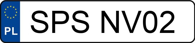 Numer rejestracyjny SPS NV02 posiada HONDA Sportowe od 600 ccm CBR 1000 RR Fireblade - SPSNV02